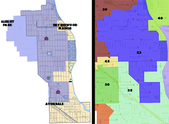 33rd Ward footprint